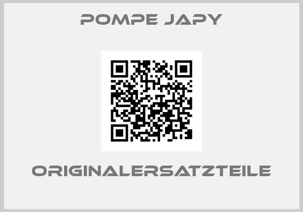 Pompe Japy