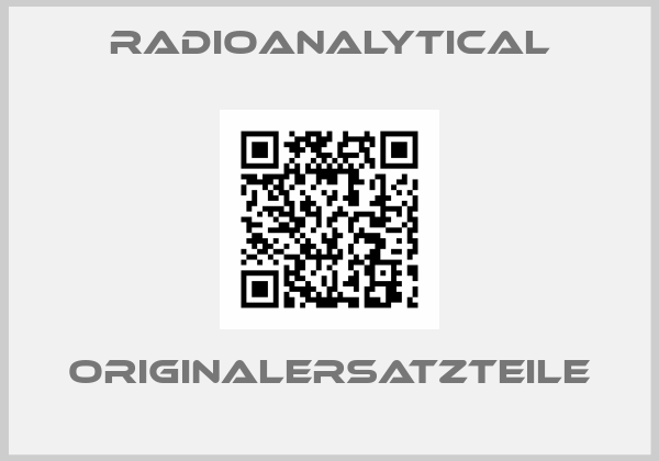 Radioanalytical