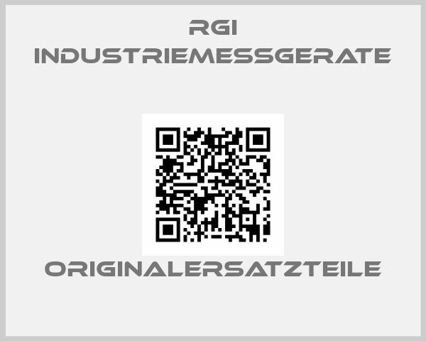 RGI Industriemessgerate