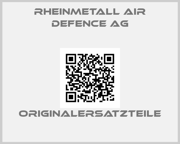 Rheinmetall air defence ag