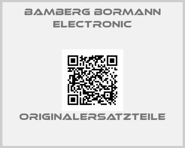 Bamberg Bormann Electronic