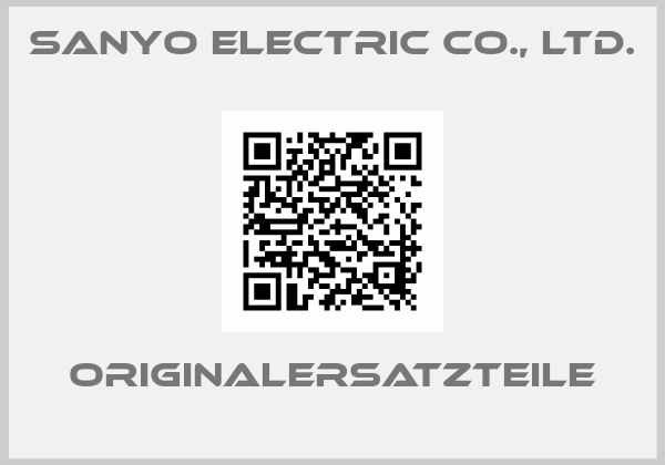SANYO Electric Co., Ltd.