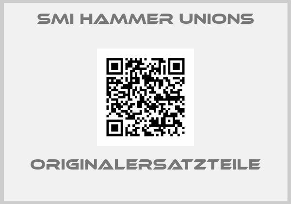 SMI Hammer unions