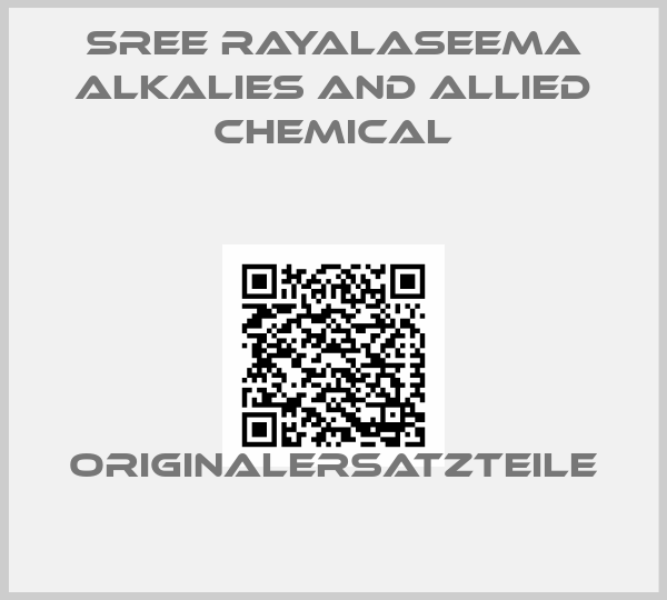 SREE RAYALASEEMA ALKALIES AND ALLIED CHEMICAL