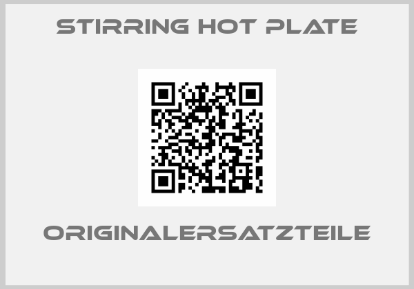 Stirring Hot Plate