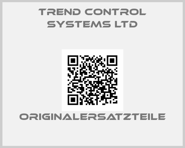 TREND CONTROL SYSTEMS LTD
