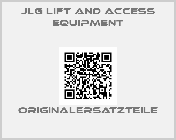JLG Lift and Access Equipment