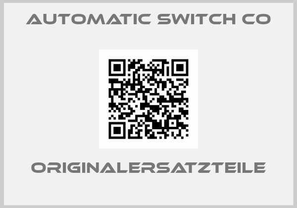 AUTOMATIC SWITCH CO
