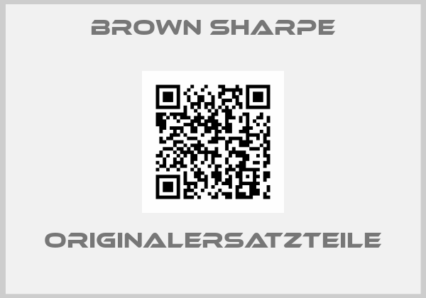 Brown Sharpe