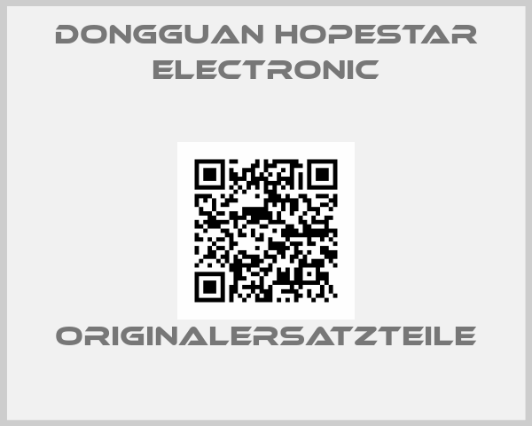 DongGuan Hopestar Electronic
