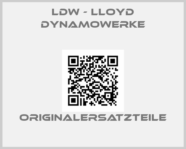 LDW - Lloyd Dynamowerke