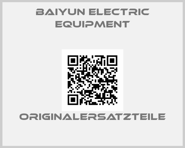 Baiyun Electric Equipment