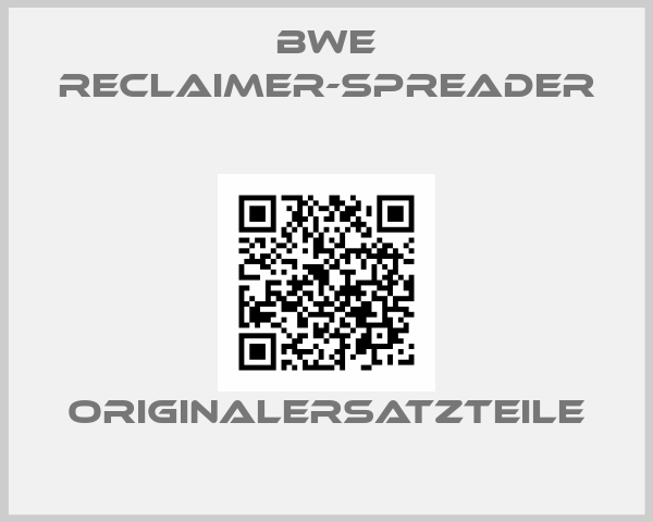 BWE Reclaimer-Spreader
