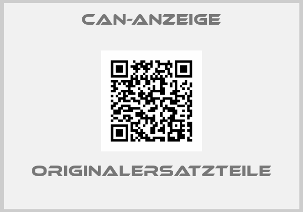 Can-Anzeige