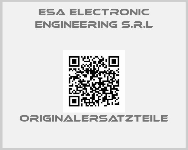 ESA ELECTRONIC ENGINEERING S.r.l