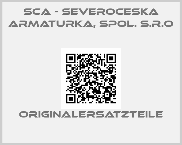 SCA - Severoceska armaturka, spol. s.r.o