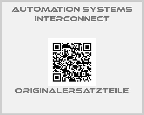 Automation Systems Interconnect