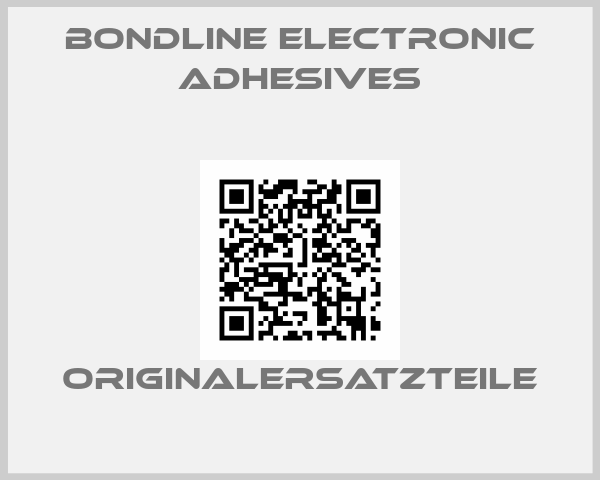 Bondline Electronic Adhesives