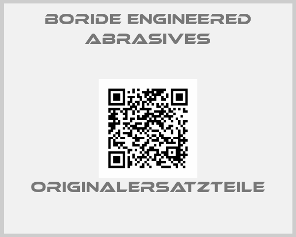 Boride Engineered Abrasives