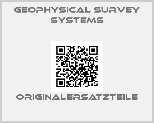 Geophysical Survey Systems
