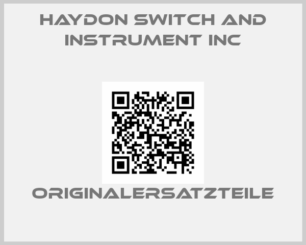 HAYDON SWITCH AND INSTRUMENT INC