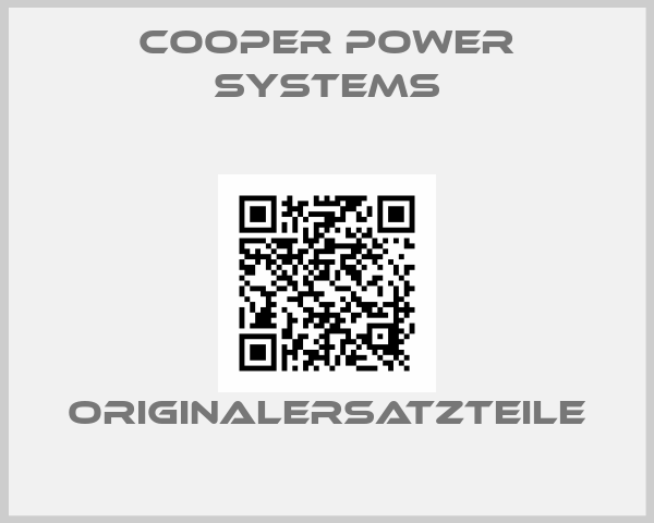 Cooper power systems