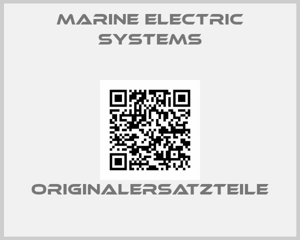 Marine Electric Systems