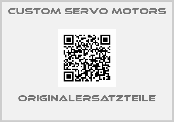Custom Servo Motors