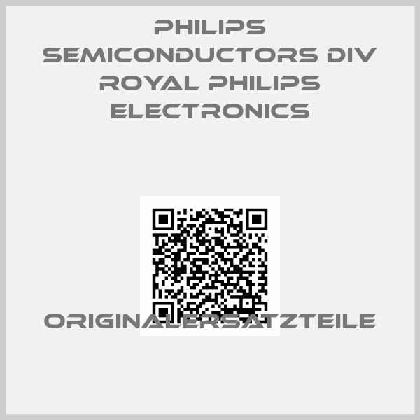 Philips Semiconductors Div Royal Philips Electronics