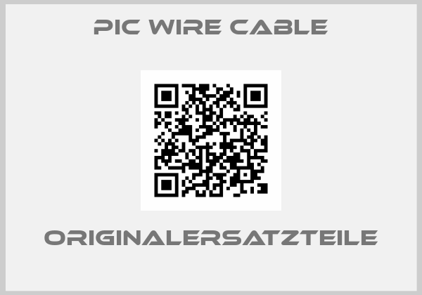 Pic Wire Cable