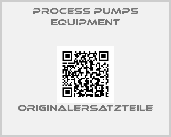 Process Pumps Equipment