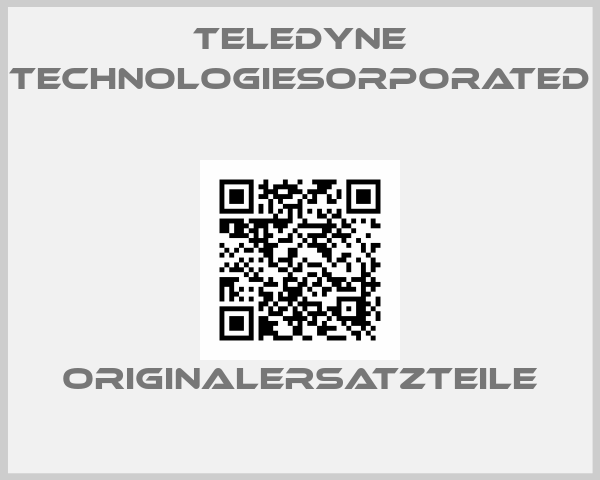 Teledyne Technologiesorporated