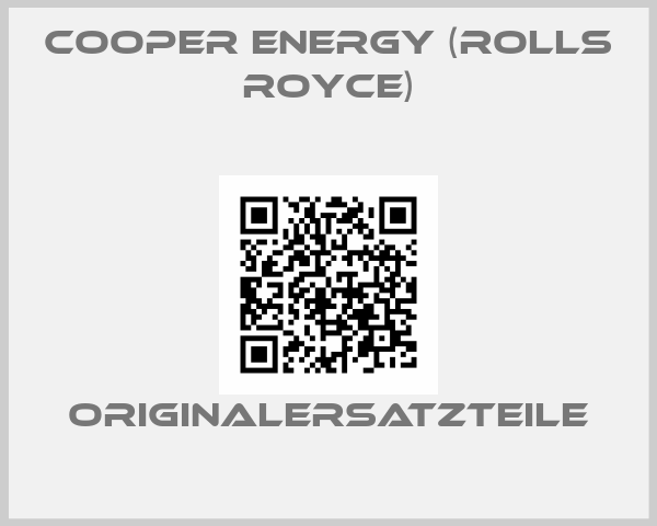 COOPER ENERGY (ROLLS ROYCE)