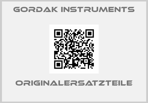 GORDAK Instruments
