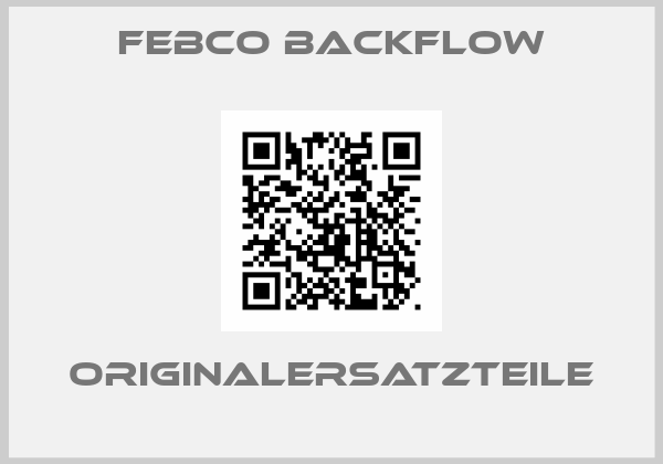 FEBCO Backflow