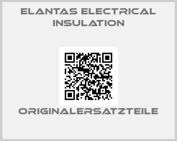 ELANTAS Electrical Insulation