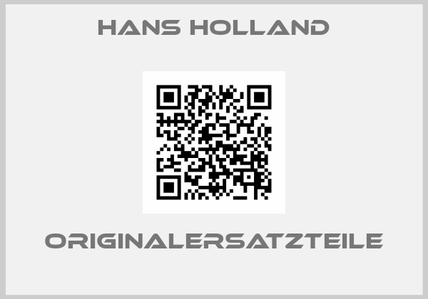 HANS HOLLAND