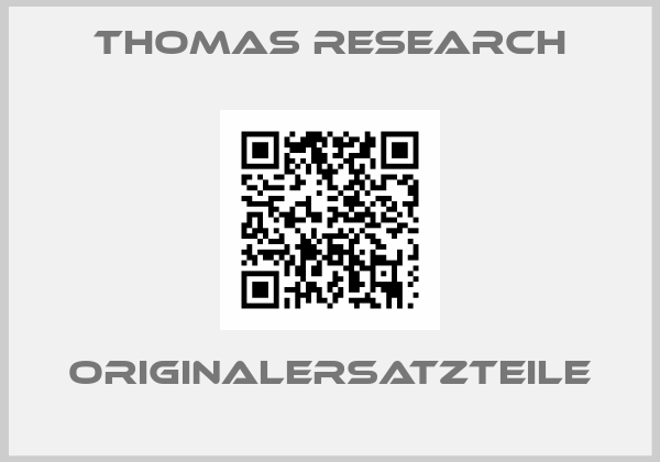 Thomas Research