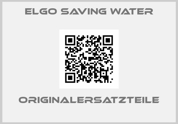 Elgo Saving Water