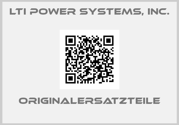 LTI Power Systems, Inc.