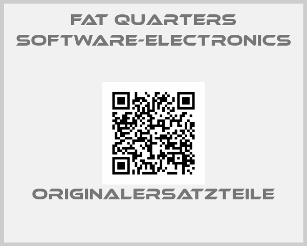 Fat Quarters Software-Electronics
