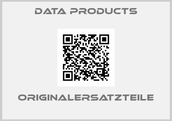DATA PRODUCTS