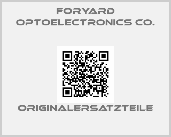 Foryard Optoelectronics Co.