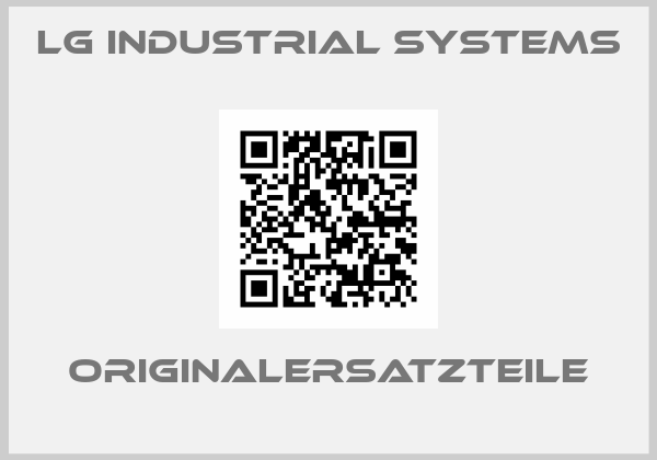 LG INDUSTRIAL SYSTEMS