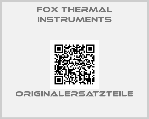 Fox Thermal Instruments