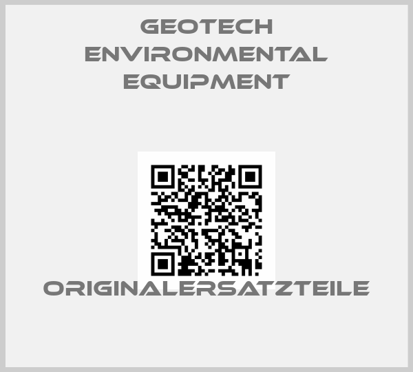Geotech Environmental Equipment