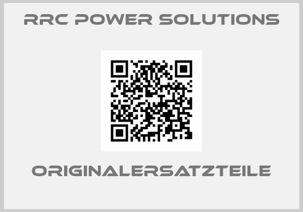 RRC POWER SOLUTIONS