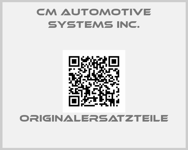 CM Automotive Systems Inc.