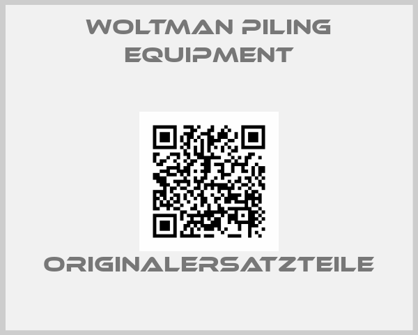 Woltman Piling Equipment