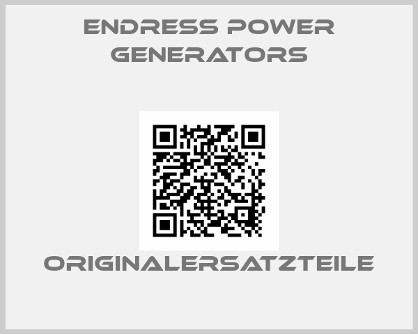 Endress Power Generators